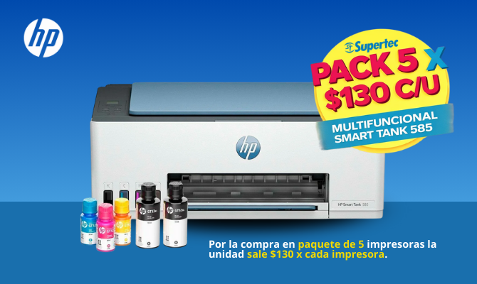 IMPRESORA MULTIFUNCIONAL HP SMART TANK 585 WIRELESS 1F3Y4A